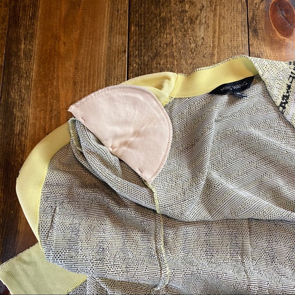 Ming Wang Yellow Sweater Blazer Nordstrom - Picture 10 of 10